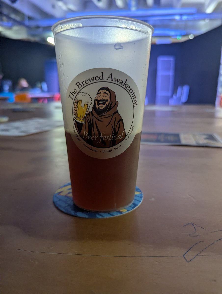 Pre match beer Fest in town. I apologise to anyone who bumps into me at the match