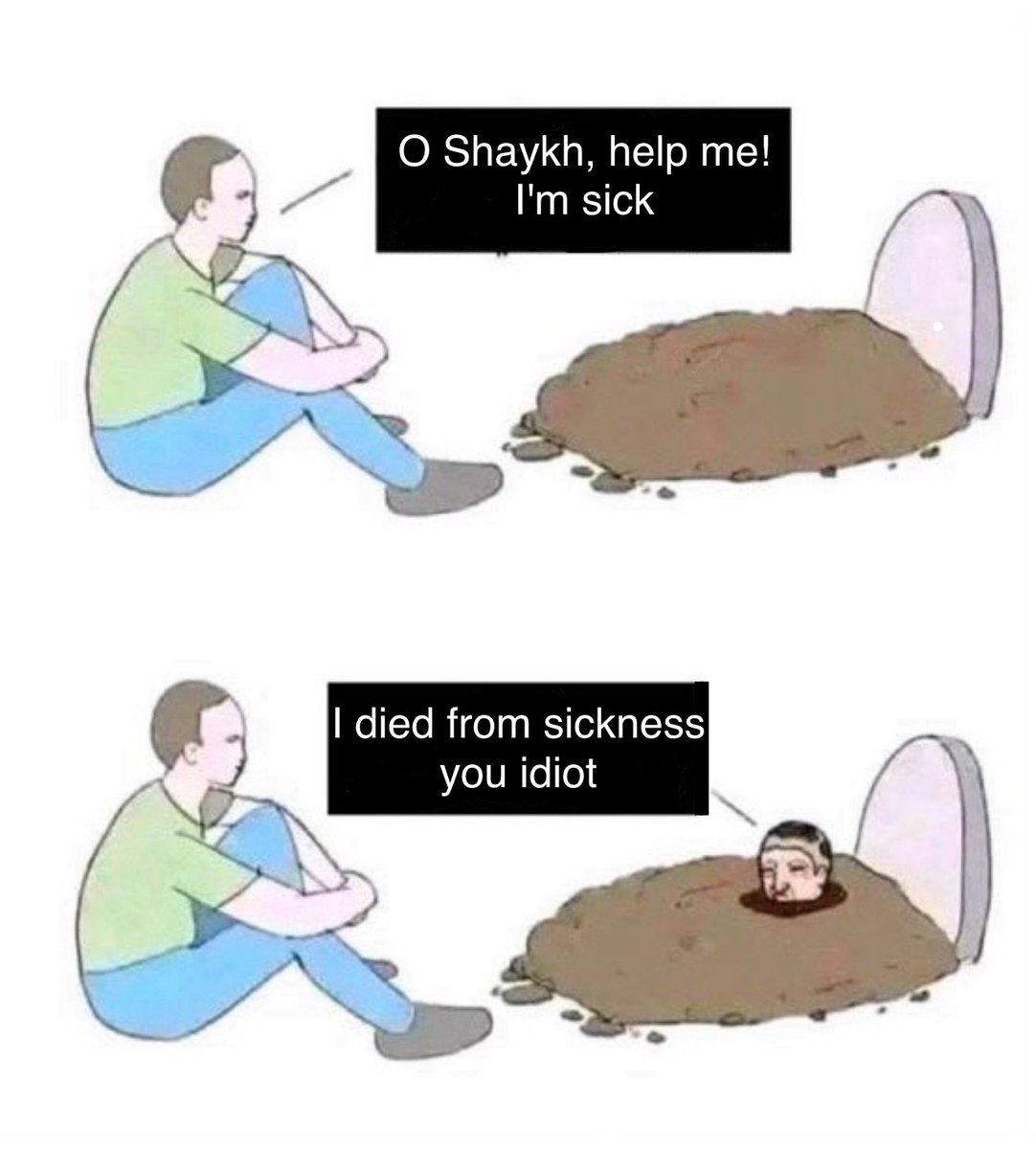 RaadTheShepherd's tweet image. A classic 😂