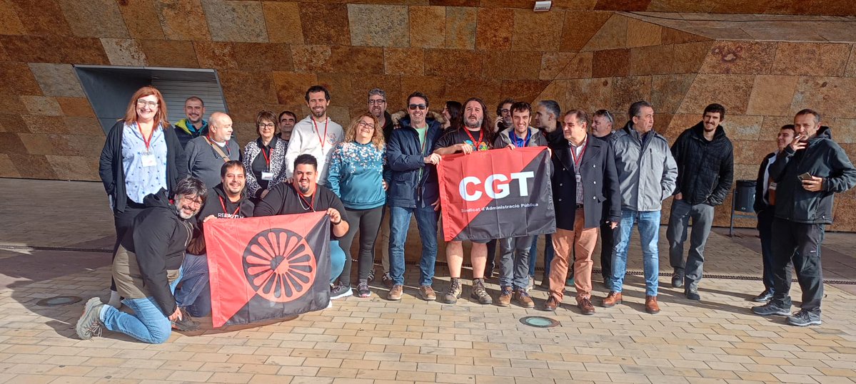 sapbcgt's tweet image. Les delegacions dels sindicats de Catalunya al Ple de @CgtFetap de Lleida 👇🏻