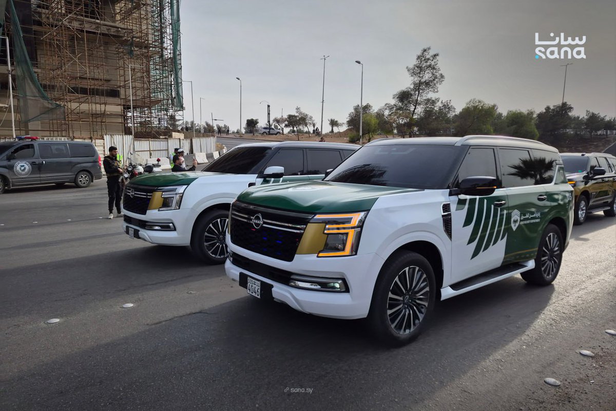 ivarmm's tweet image. العرض الرسمي للعربات الجديدة في وزارة الداخلية بهويتها البصرية الجديدة.