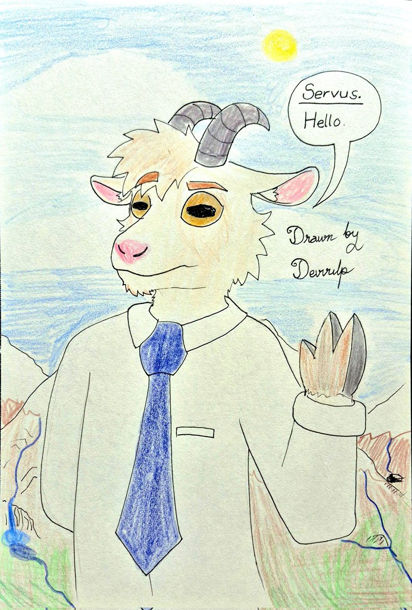 devvulp's tweet image. furaffinity.net/view/63149254/
The Alps... A dreamt place in which I imagine several oligarchs from around the world spending time at expensive resorts afforded by Ivorian and Bengali child labor... "Wilkomen"
#furry #furryfandom #furrycommunity #furryartist #fyp