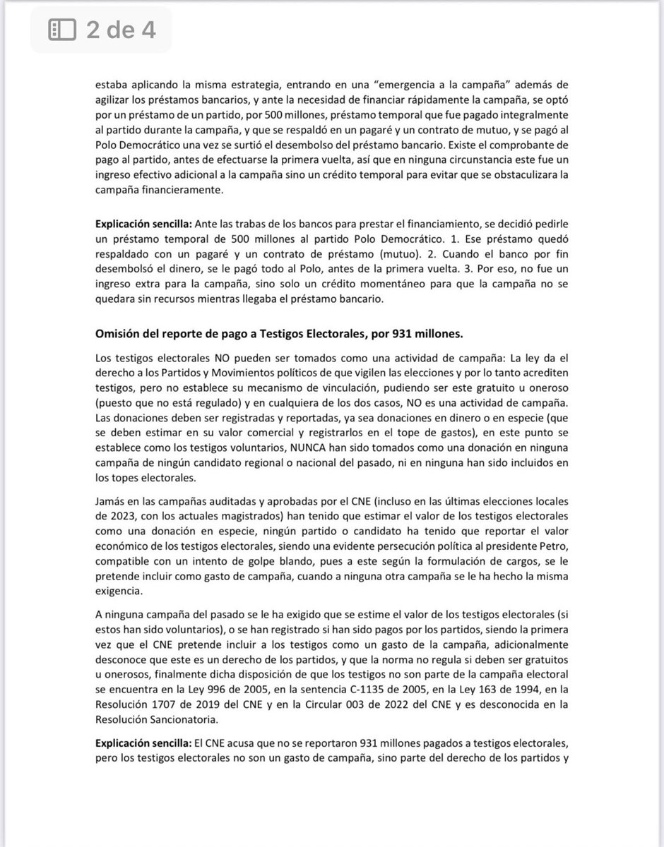 petrogustavo's tweet image. Para quienes quieran investigarme, aquí dejo un resumen de los cargos que nos hizo el CNE por sobretopes y la realidad. Podrá ver lo arbitrario de la decisión y yo diría la actitud delictiva de persecusión política.