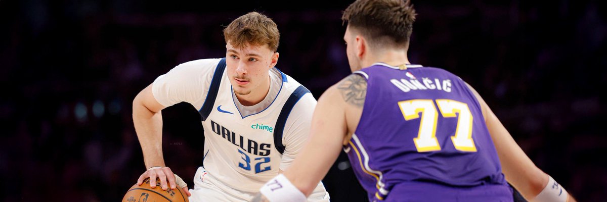 4kfl1's tweet image. ⁴ᵏ #Header Luka Doncic &amp;amp; COOPER Flag 💜🤩