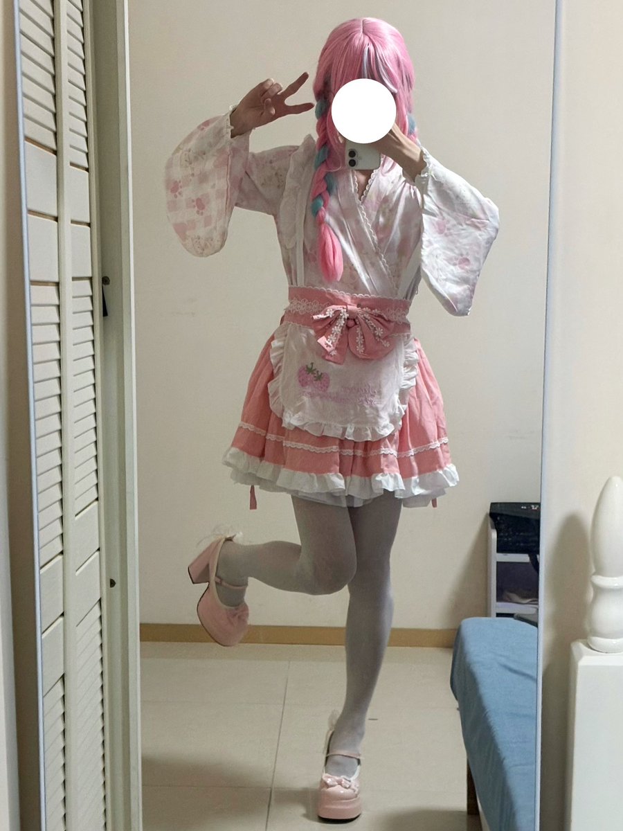 Tokisakura_moe's tweet photo. 800fo啦，女装庆祝一下
（真的好久没买新衣服了😭
 #男娘 https://t.co/bZ3xbe7K5u