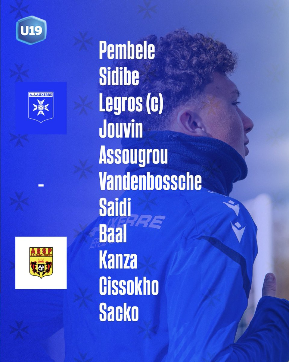 🔜 Coup d'envoi dans 30 minutes pour nos U19 face à l'AS Saint-Priest !#FormationAJA #AJAASSP pic.