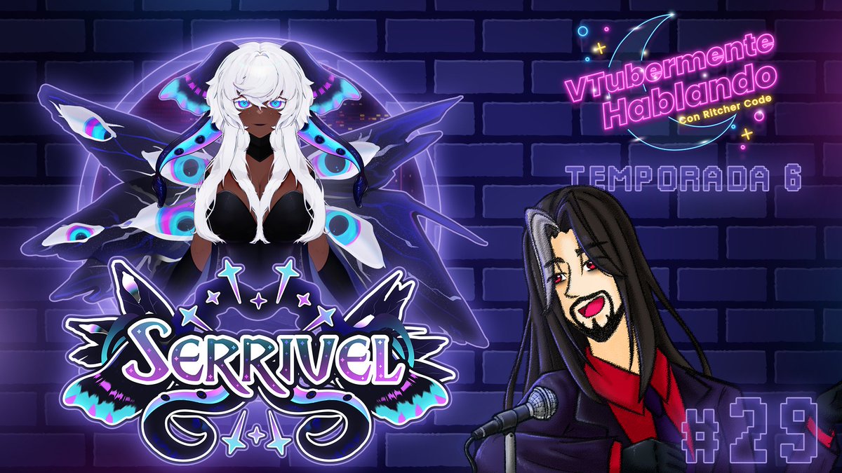 RitcherCode's tweet image. ✨ ¡Hoy en Noviembre en VTubermente Hablando! ✨

1 pm 🇲🇽 - 4 pm 🇨🇱 - 8 pm 🇪🇸

El late show favorito de absolutamente nadie... con su capitulo 29 de su Sexta Temporada. 

¿El humor es negro? Sí.
¿Nos reiremos de temas delicados? Probablemente.
¿Deberías verlo? Definitivamente.…