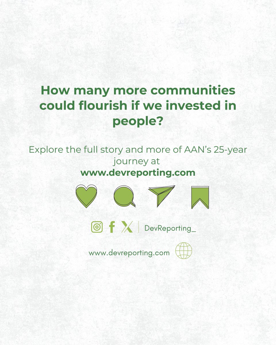 DevReporting's tweet image. Something even makes this story resonate deeper. Find out why 👇

devreporting.com/headlines/1094…

Explore the story in full on devreporting.com

#TransformingCommunities #ImpactStories #Education #HealthAccess #CommunityRights