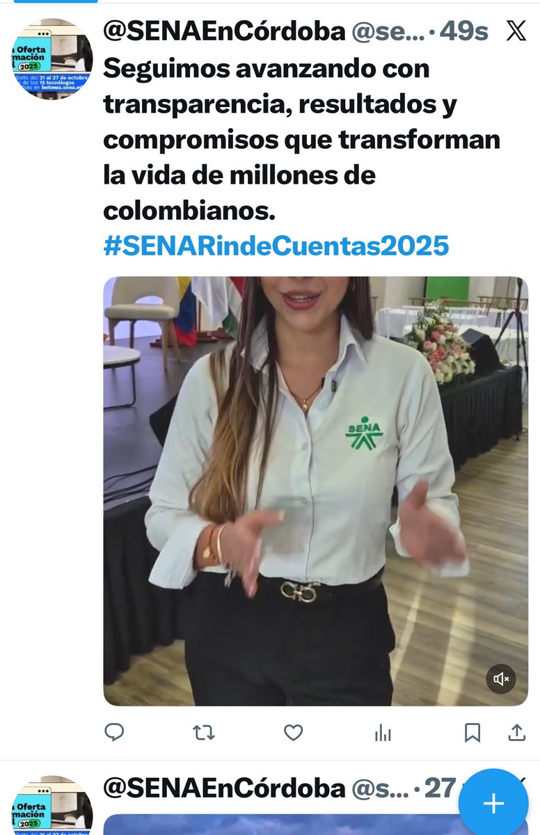 mmora2307's tweet photo. Seguimos avanzando con transparencia, resultados y compromisos que transforman la vida de millones de colombianos. #SENARindeCuentas2025 https://t.co/cO6jZDqATm