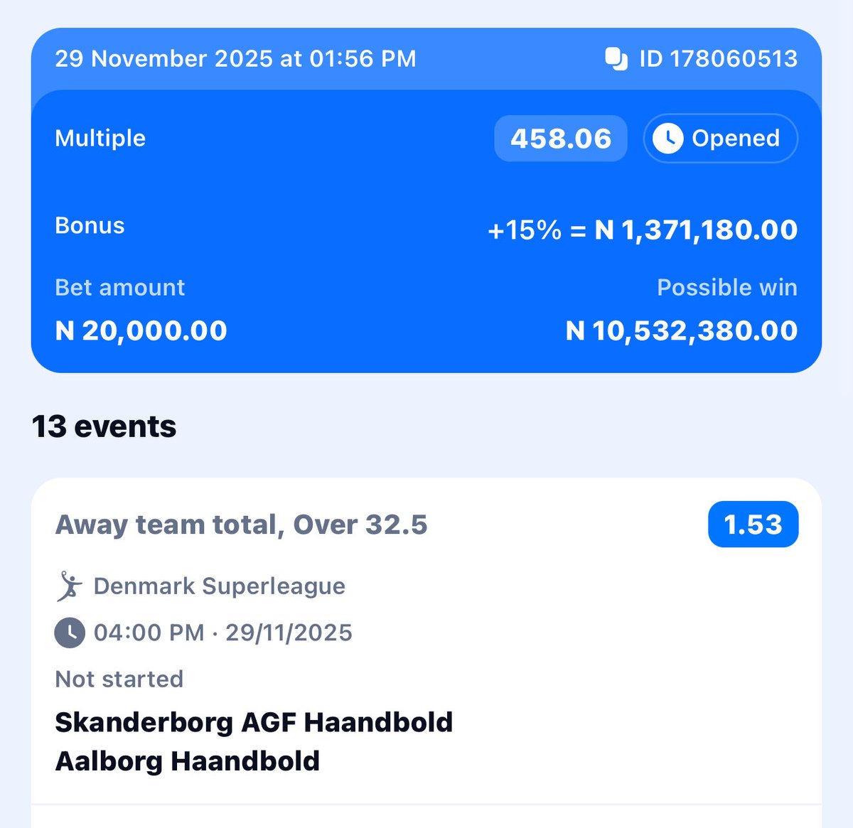 450 ODDS HANDBALL ON #1WIN 

Bet Code 👉 BluDoIr

Or tap link 👇👇
1win.ng/betting?shareb…

How to load booking code on 1WIN t.me/Megaodds_Edits…

Register on 1WIN with my link to access my bet code 👇:
NIGERIA - 1win.ng/?p=yoiu
GLOBAL - 1wcreg.life/?p=92nr
Promo