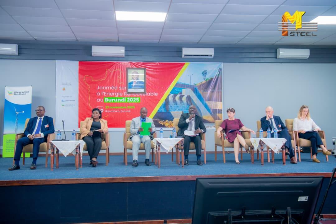 MSElectricPoles's tweet image. La 4ème édition de la Journée sur l’Accès à l’Énergie Renouvelable au Burundi 2025, organisée par @MRMEICT en collaboration avec @Banquemondiale et @Alliance for Rural Electrification, a rassemblé des acteurs clés du secteur énergétique national et international.

#Bread2025