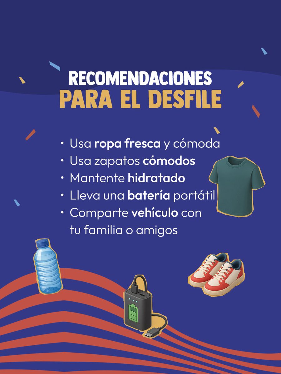 Gobierno_SV's tweet image. Se llegó el gran día. 🥳🎉
Hoy disfrutamos del carnaval más grande de El Salvador. #CarnavalDeSanMiguel2025 

Toma en cuenta estas recomendaciones para vivir la experiencia de forma segura y sin complicaciones. 👇