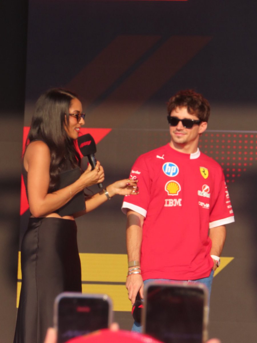 trulyleclerc's tweet photo. some of my charles leclerc shots from yesterday’s fan forum 

📷 sony sx740 https://t.co/41oPWWOm9N