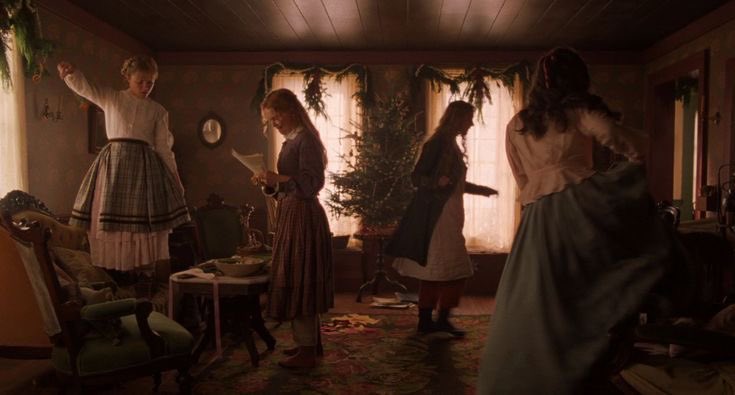 faerysoulart's tweet image. winter in « little women » (2019)