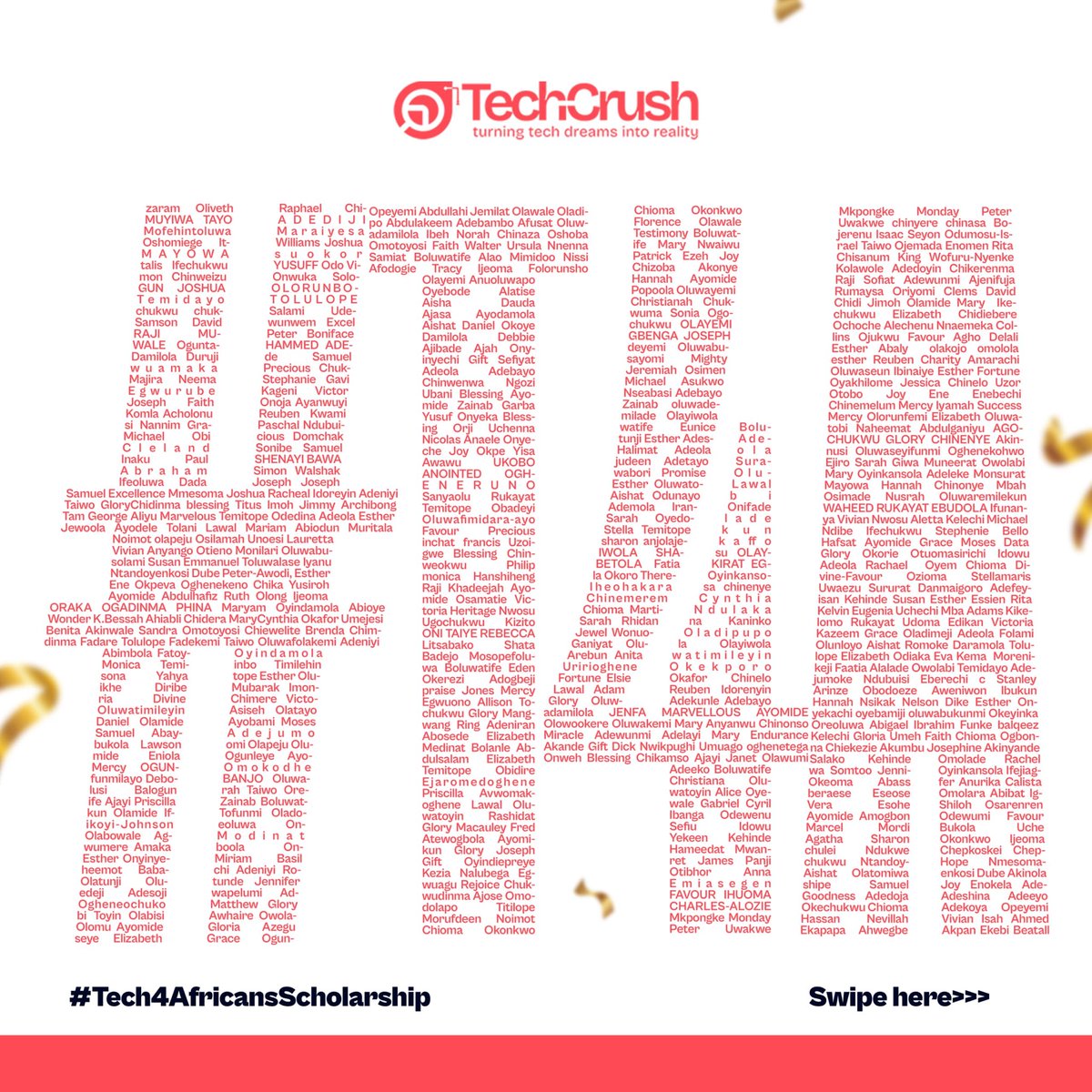 TechCrushHQ's tweet image. Today, we celebrate the bold, the committed, the unstoppable our Cohort 3 Certified Graduates! 🎉

Africa, your next generation of tech innovators is here.
And they are ready to build the future. 💙✨

# #TechCrush #Tech4AfricansScholar #Tech4Africans