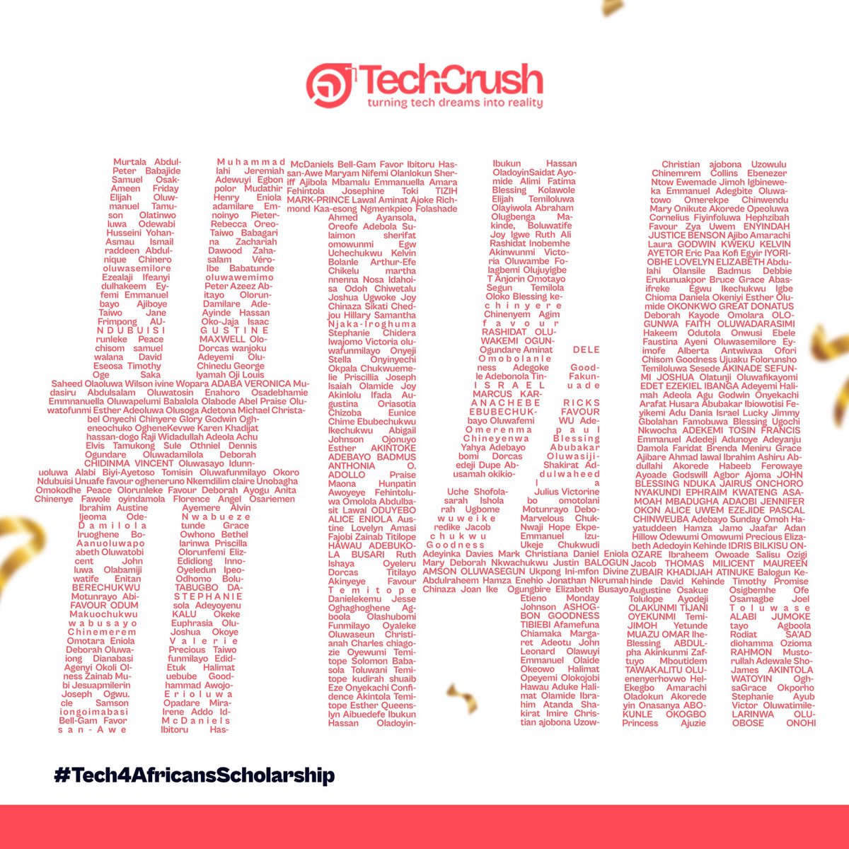 TechCrushHQ's tweet image. Today, we celebrate the bold, the committed, the unstoppable our Cohort 3 Certified Graduates! 🎉

Africa, your next generation of tech innovators is here.
And they are ready to build the future. 💙✨

# #TechCrush #Tech4AfricansScholar #Tech4Africans