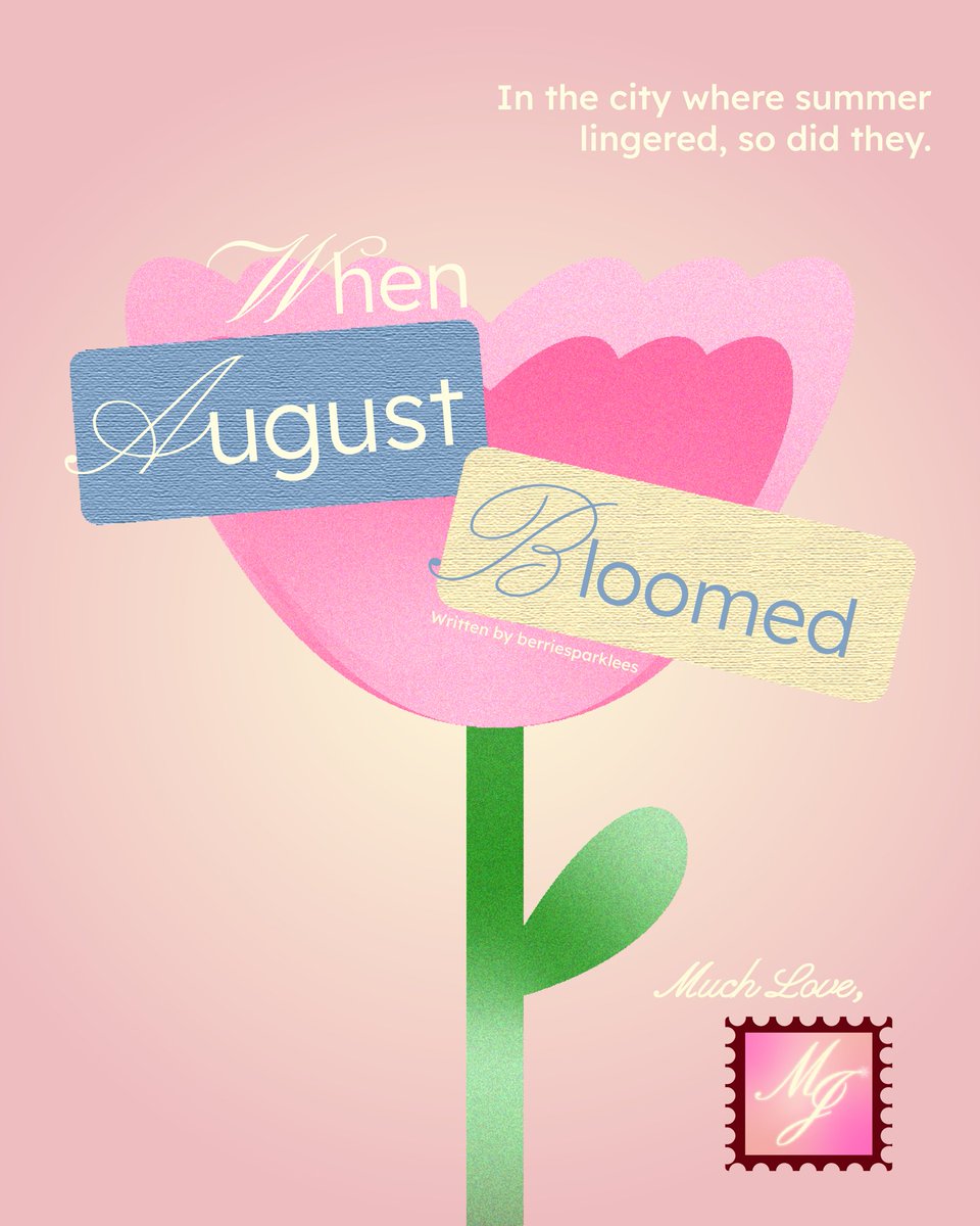 berriesparklees's tweet image. 𝑾𝒉𝒆𝒏 𝑨𝒖𝒈𝒖𝒔𝒕 𝑩𝒍𝒐𝒐𝒎𝒆𝒅
𝘐𝘯 𝘵𝘩𝘦 𝘤𝘪𝘵𝘺 𝘸𝘩𝘦𝘳𝘦 𝘴𝘶𝘮𝘮𝘦𝘳 𝘭𝘪𝘯𝘨𝘦𝘳𝘦𝘥, 𝘴𝘰 𝘥𝘪𝘥 𝘵𝘩𝘦𝘺. 

an alternative universe, 
written by berriesparklees