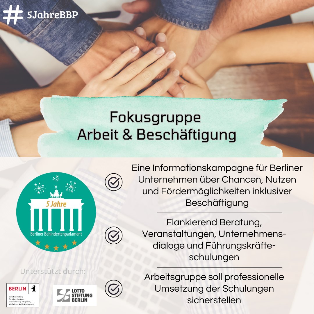 Berliner Behindertenparlament tweet media