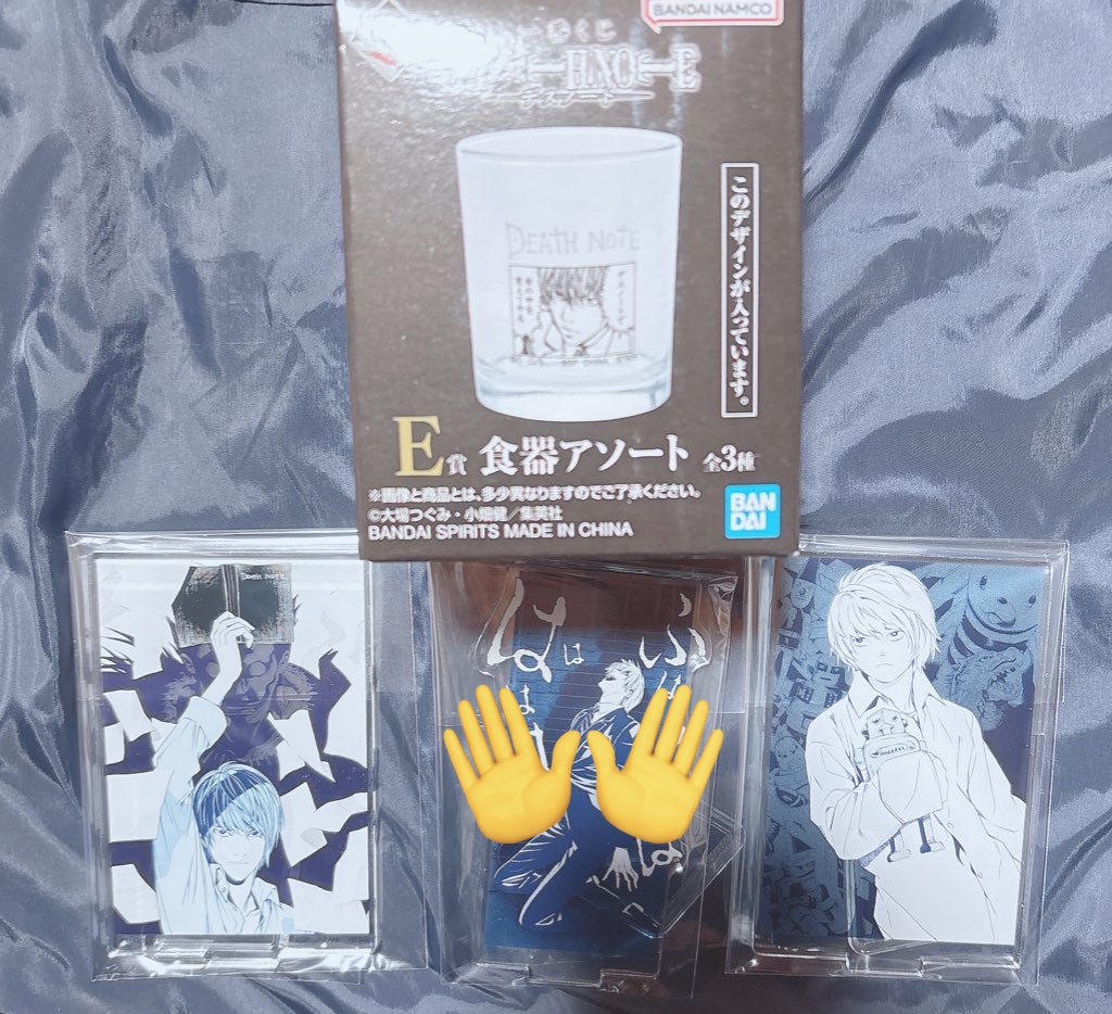 デスノート 一番くじ リューク食器アクリルスタンド クリアポスター