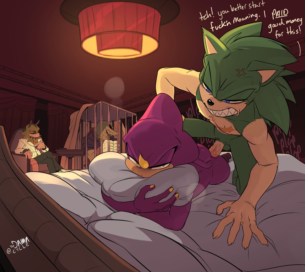 💚💜 Front Row-
🔞