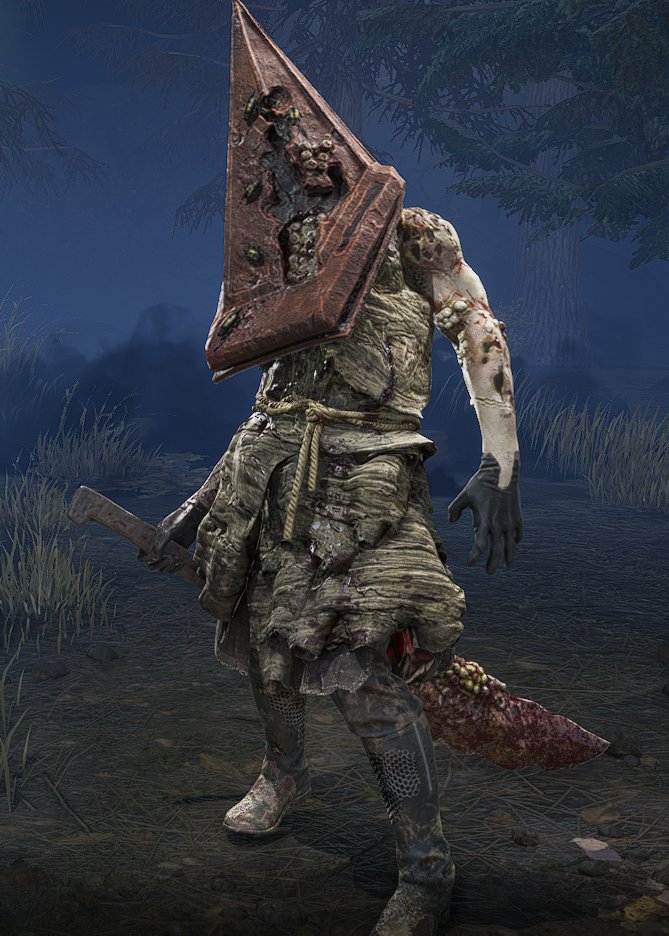 gali_le0's tweet image. Silent Hill DBD players — the Maria (743 Auric Cells), &apos;Princess Heart&apos; (540 ACs) and Pyramid Head&apos;s &apos;Hornet Skin&apos; (540 ACs) are on sale now!