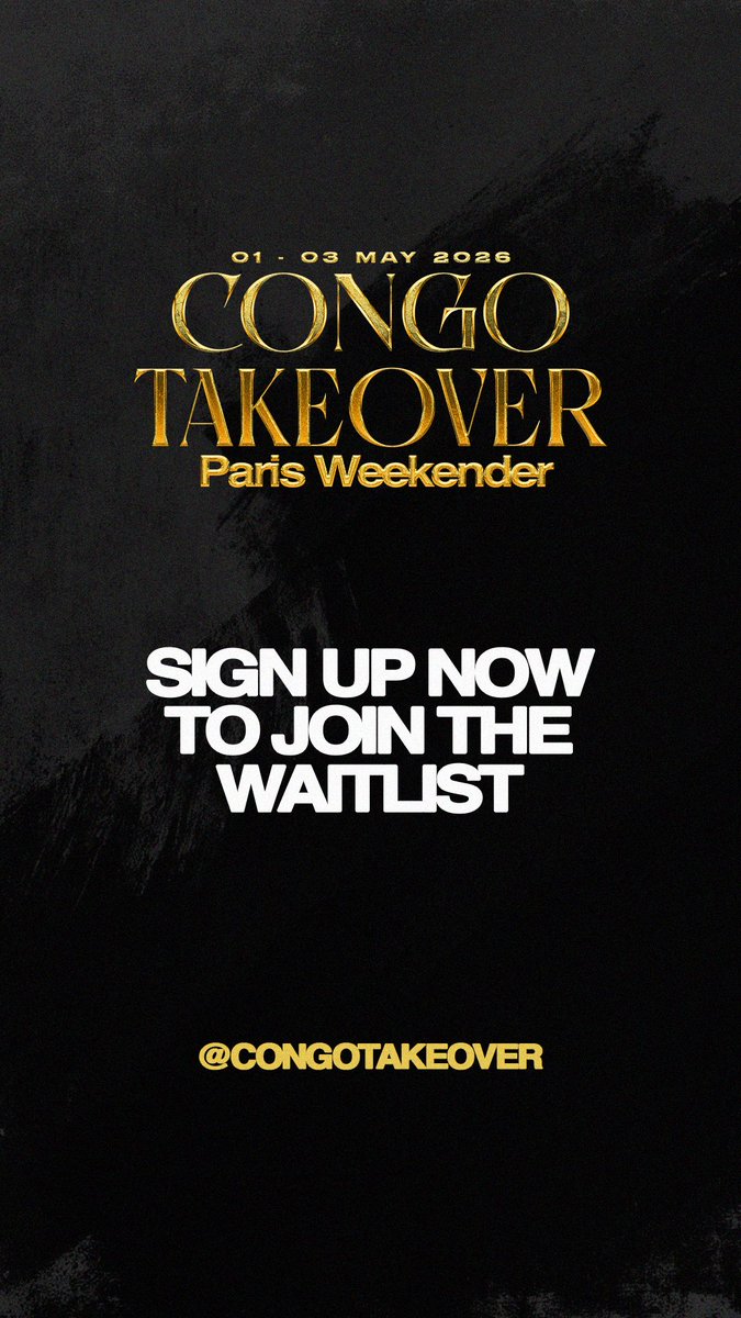 CongoTakeOver tweet media