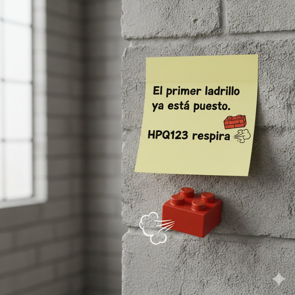¡Construyendo sueños ladrillo a ladrillo! 🧱✨

El primer paso ya está dado y HPQ123 respira aliviado 😮‍💨 La base está lista, los cimientos puestos. Ahora sí, ¡a edificar! 🏗️💪
Ese momento de satisfacción cuando lo difícil (empezar) ya pasó. ¡El resto es seguir construyendo! 🚀🔨