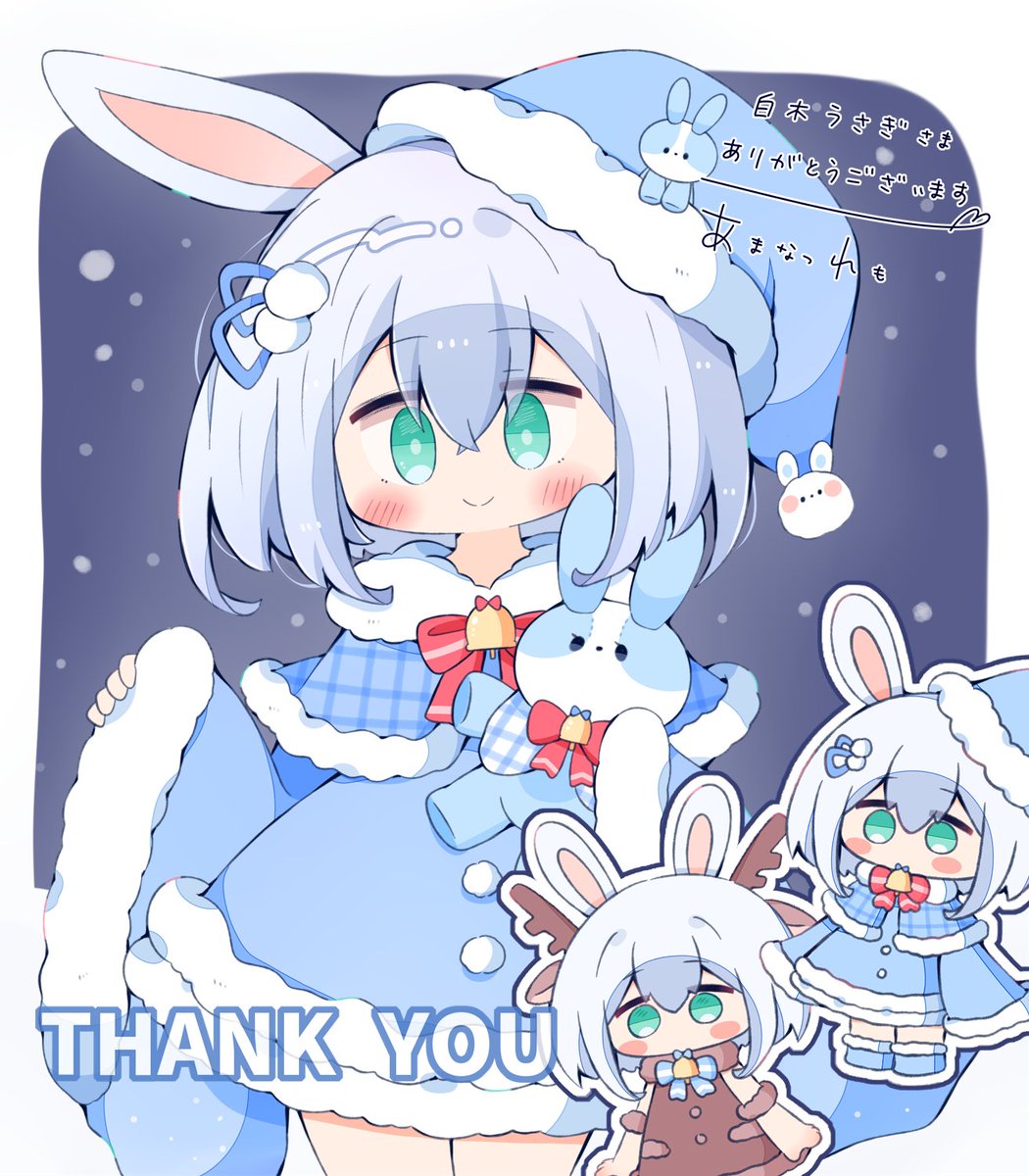 Skebリクエストありがとうございました🐰
和装が可愛い女の子だったので、サンタ衣装も袖部分を和装イメージにしてみました。水色サンタさん描くの楽しかったです☺️
#Skeb #Commission