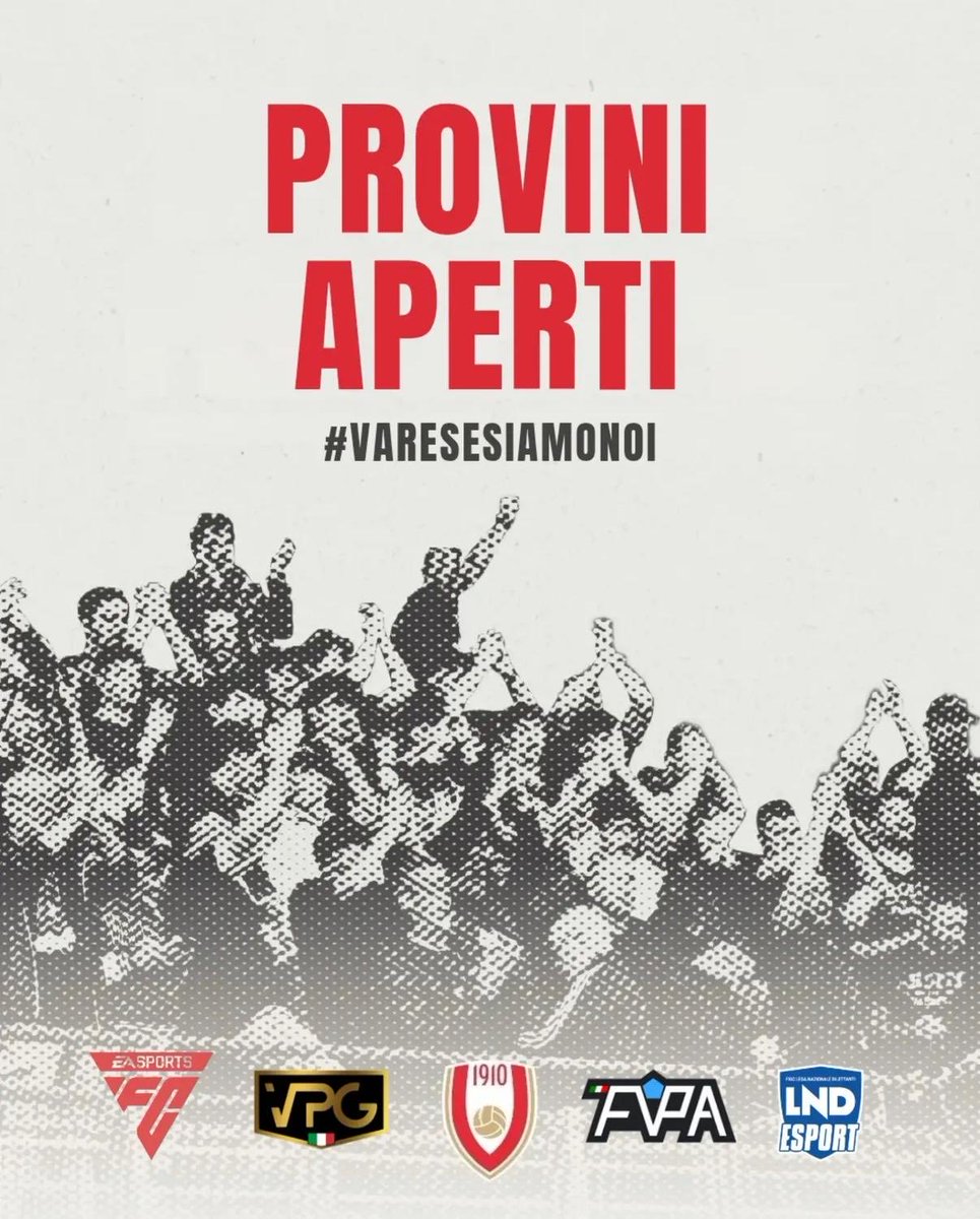 ☑️MERCATO OPEN☑️

-🛡️ DIFENSORI CENTRALI
-🎯 CENTROCAMPISTI CENTRALI
-🌀 ESTERNI
-⚡ ATTACCANTI

In vista dell’apertura dei mercato ricerchiamo players nei seguenti ruoli.

🏆<a href="/VPGItaly/">Virtual Pro Gaming Italy 🇮🇹</a> - <a href="/LNDEsport1/">LND Esport</a> - <a href="/proleagueit/">ProLeague Italia</a> - <a href="/eLUDO_official/">eLUDO</a> 

RT Gradito🥰

<a href="/pctransfermarkt/">🇮🇹 PRO CLUBS TRANSFERMARKT🔍</a> <a href="/RTproclub/">𝚁𝚃𝚙𝚛𝚘𝚌𝚕𝚞𝚋</a>