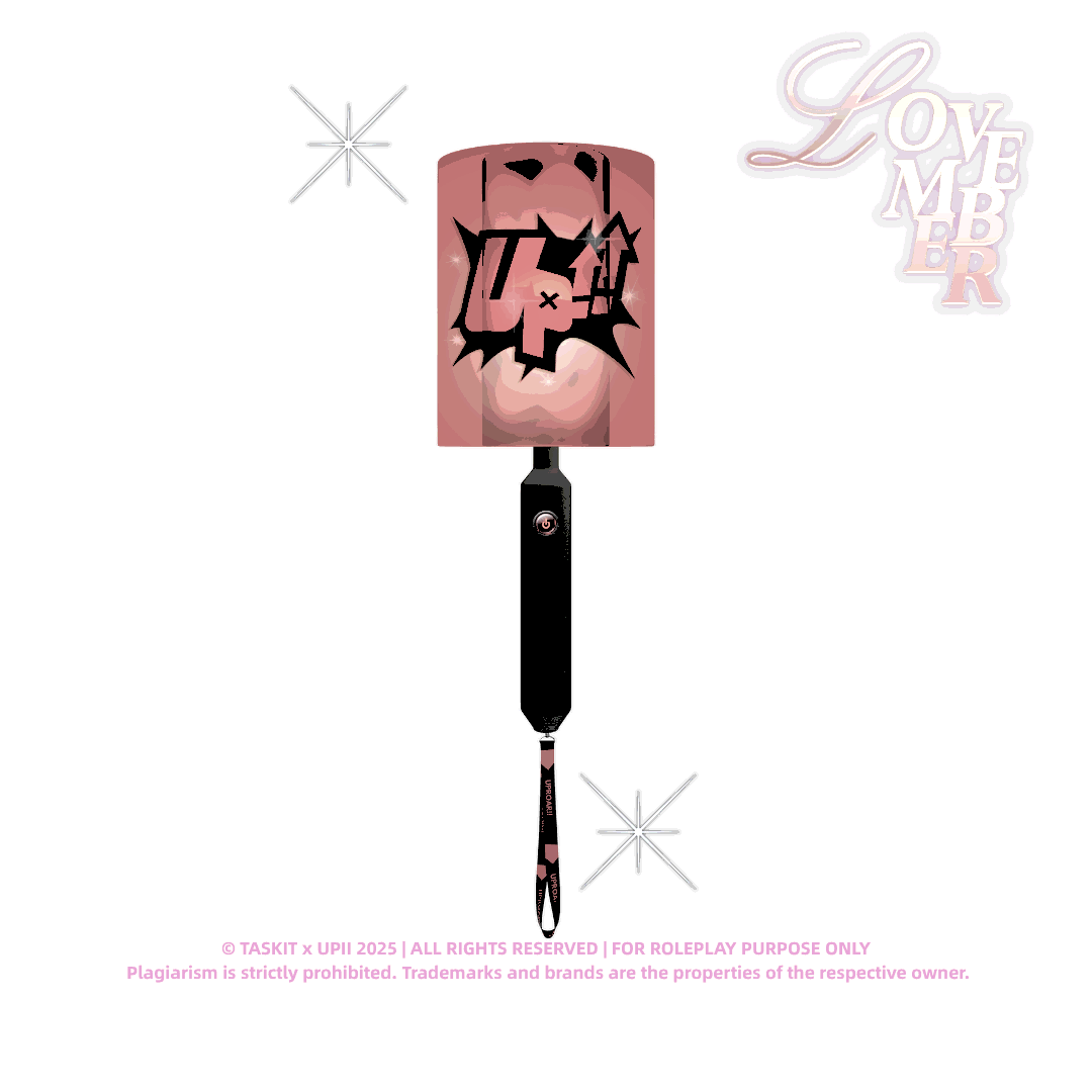 Congratulations! It’s a joy to hand over your lucky winner gift! Thank you for joining and supporting #LOVEMBER.

Oh, and this one? The limited UPROAR Lightstick signed by Uyu. Better tuck it away before anyone gets too jealous.