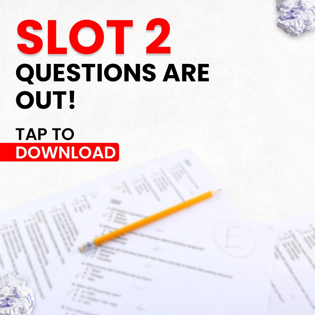 college_dunia's tweet image. CAT 2025 Slot 2 Question Paper PDF + Solutions Released.
Check here- collegedunia.com/exams/cat/ques…

#CAT2025 #MBAEntrance #CATExam