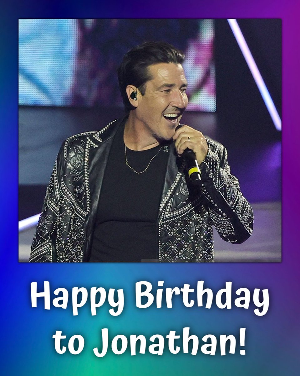 nkotbnews's tweet image. Happy birthday to Jon 💛 hope you have a fabulous birthday and great year ahead!