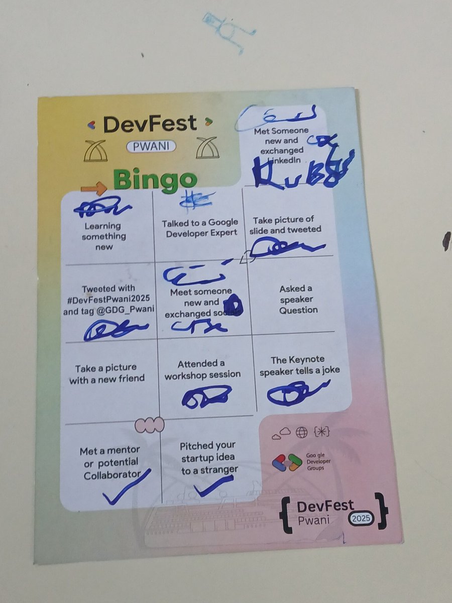 mohamedbakuly's tweet image. Slowly ticking the boxes and meeting new people with brilliant ideas.

My Google Developer Expert of the day. @wangerekaharun 

Talked to the event photographer and learnt something new about how they manage to professionally on such occasions.