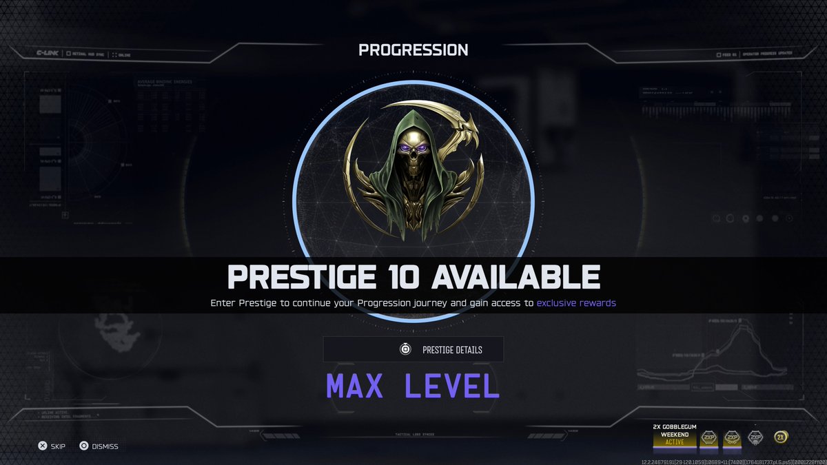 XM3nacingYt's tweet photo. Prestige 10. Send help. @CallofDuty  I haven’t touched grass since launch. 😂🎮🌿#BlackOps7 #BO7 #CallOfDuty #COD #CODZombies #Zombies #Prestige10 #GamingLife #Grinder #NoSleepTillMax #ControllerWarrior #FPSCommunity #GamerGrind #LevelUp #CODCommunity #GamerLife #CodNation https://t.co/tBdgU5wzlr