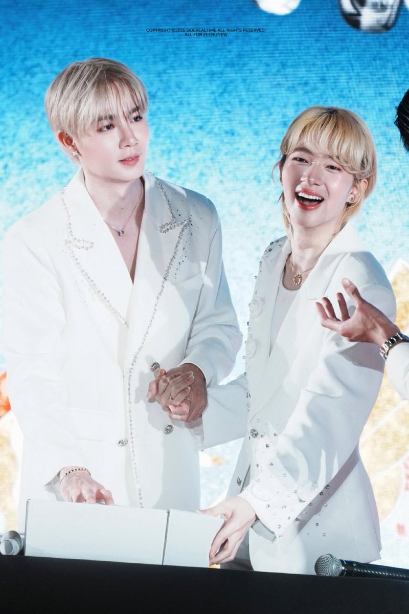 정말 사랑스러운 커플 ZeeNuNew 😍🤍 #EMAnniversaryxZeeNuNew