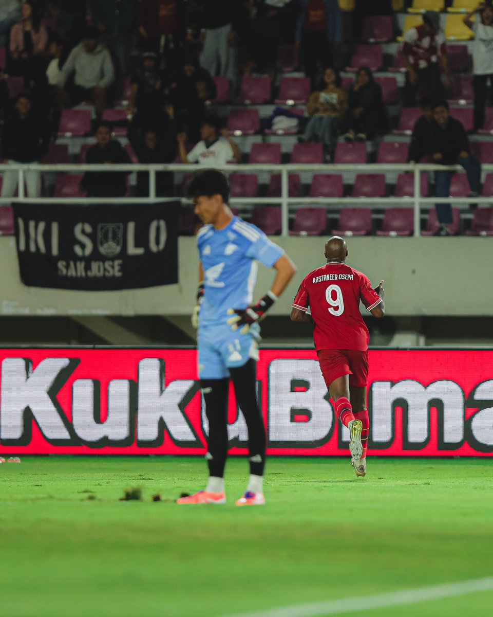 persisofficial's tweet photo. 𝑲𝒂𝒔𝒕𝒂𝒏𝒆𝒆𝒓 𝒅𝒐𝒖𝒃𝒍𝒆𝒔 𝒕𝒉𝒆 𝒍𝒆𝒂𝒅! 💯🔴

#PERSISPSM | #LaskarSambernyawa https://t.co/VuTuQN7dN4