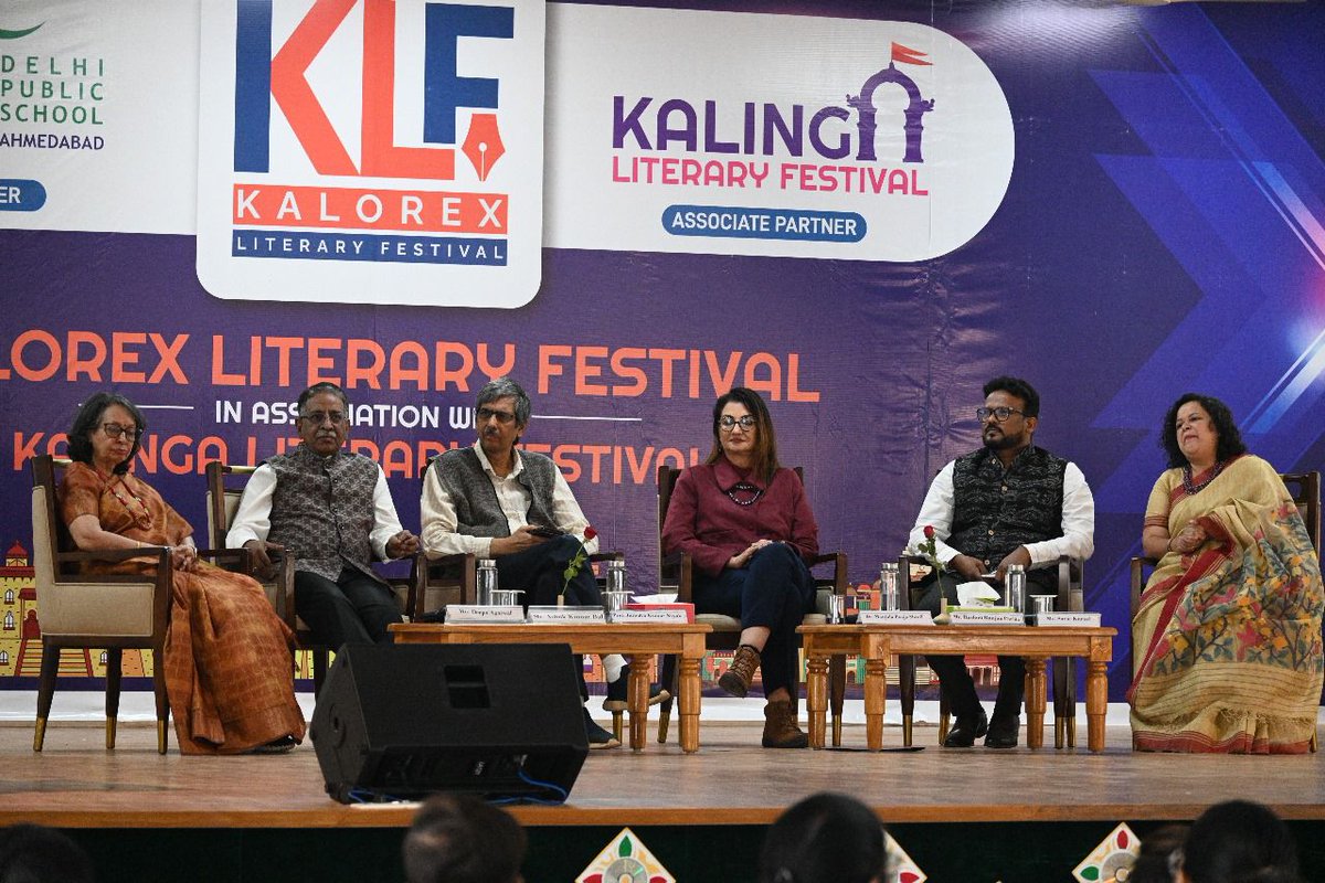 narottamsahoo's tweet image. Science, Technology and Literature are no longer separate worlds - they are converging forces shaping #innovation, #imagination and human #purpose.

Honoured to attend the #KalingaLiteraryFestival at #DPSBopal, #Ahmedabad today.

Let’s envision a future where #knowledge is…