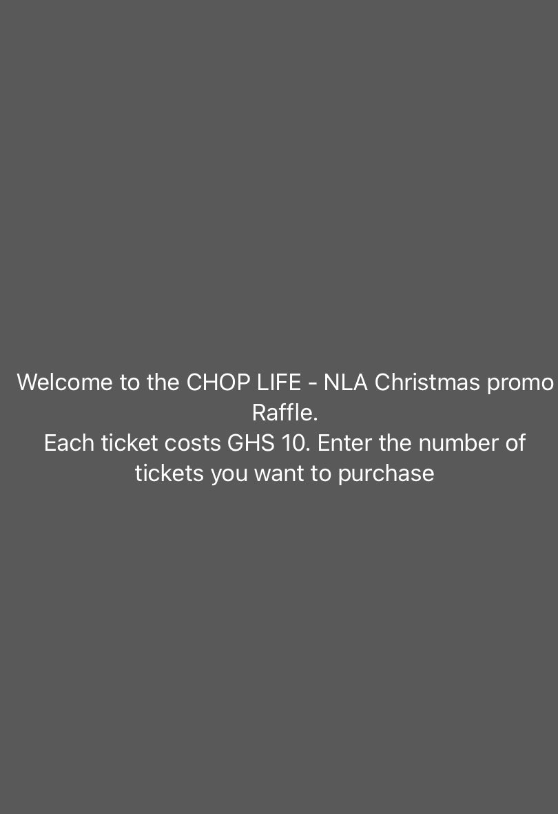 AsabereRoland's tweet photo. Dial *797*22# to win lots of prizes with only 10 cedis🔥
#CHOPLIFEDECEMBER https://t.co/Pi7VN5AW9I