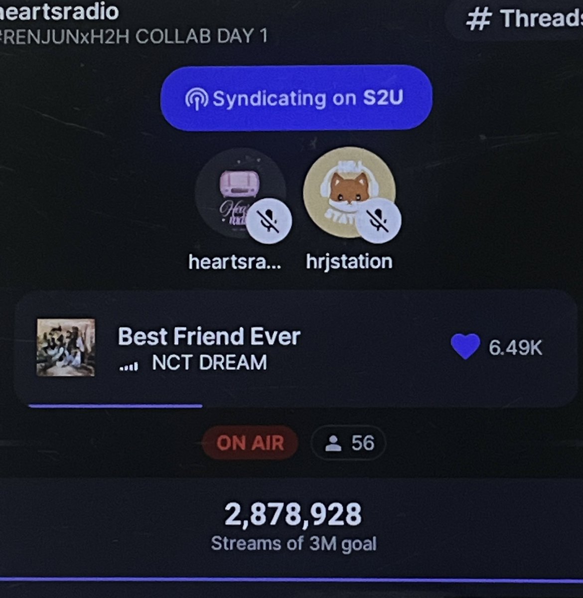 specailtome's tweet image. วันนี้มีคอลแลปกับห้องน้องสองใจน้าา 19.00-21.00 ค่ะ แวบเข้ามากันได้น้า

#RENJUNxH2H
#สตรีมนี้เพื่อเหรินจวิ้น
#StreamforRENJUN
#RenchinOnStationhead