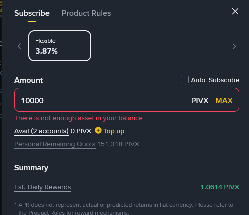 AztecGoldHero's tweet image. If you hold 10,000 #pivx in your wallet, you'll earn at least $3.40 per day.

If you hold 10,000 #pivx on #Binance, they'll give you 1 pivx per day and sell the remaining 2 pivx on the market. You might be wondering why your coin's price keeps falling.

They do this for all coins