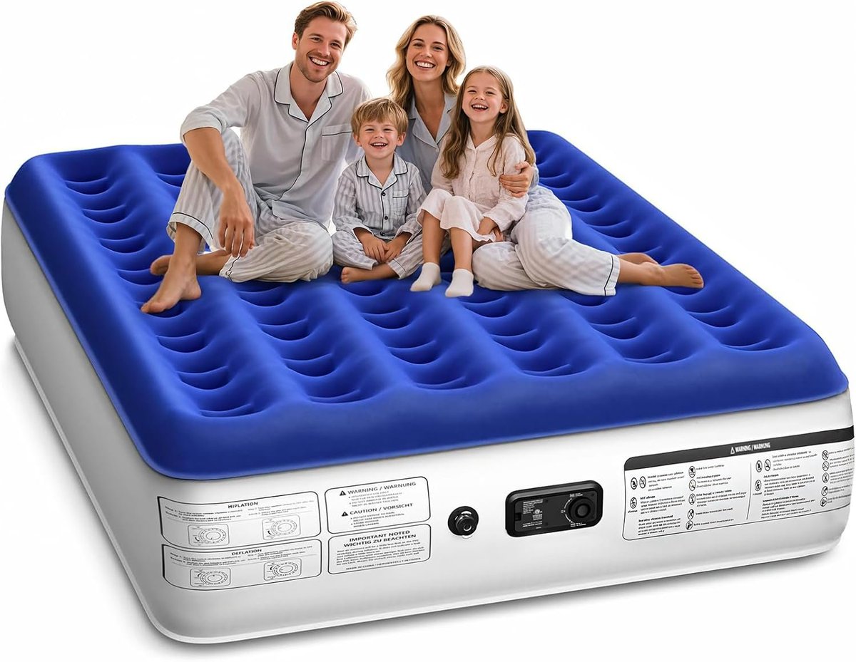 babyfashionusa's tweet image. Queen Air Mattress with Built in Pump Luxurious Comfort Raised Inflatable Mattress Queen Airbed Blow Up Mattress for Home and Guests Air Bed 2 Mins Fast Inflate/Deflate 660 lbs Max

Price :  $56.99

sovrn.co/8m9vvm1

#ad #Mattress 

Image Credit :  amazon