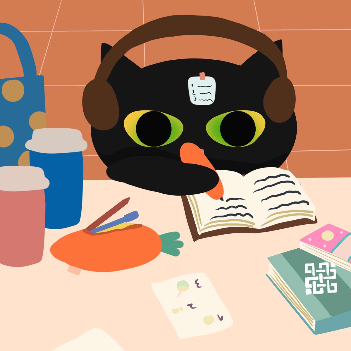 Studying hard…
but not for an exam  this cat is learning Ritual 

Decentralized AI homework hits different!
<a href="/ritualnet/">Ritual</a>
<a href="/ritualfnd/">Ritual Foundation</a>
<a href="/RitualThailand/">Ritual_Thailand</a>

#gRitual #Ritual