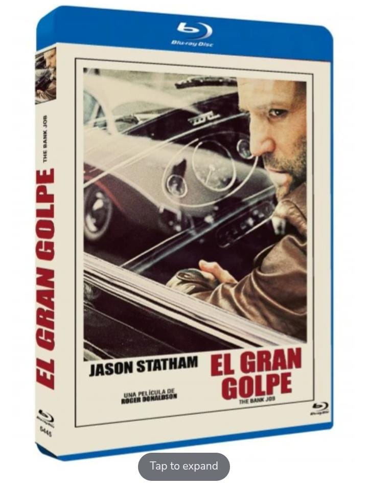 Lo dije el 30 de octubre en exclusiva por aquí, Resen estaba trabajando en esta película no editada en España  de Jason Statham  y ya el mes que viene la saca a la venta