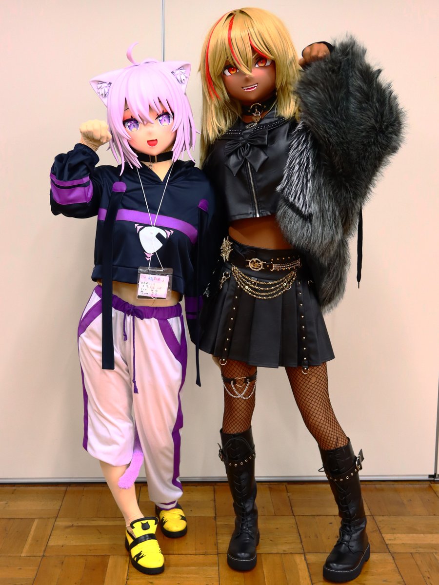 おかゆんだ🐱！！ちっちゃくてカワイ～🤗
隣のやつがでかいだけか…😋

w/: <a href="/Reki_2569/">レキ🔰</a> 
Photo: <a href="/0Golem/">golem</a> 
#kig_doll3