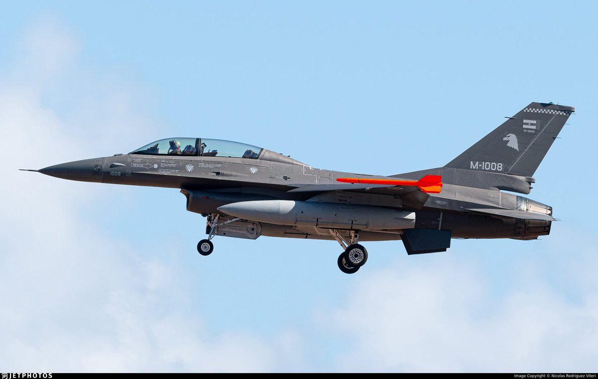 🇦🇷 Los F-16 argentinos por Zaragoza y Gran Canaria