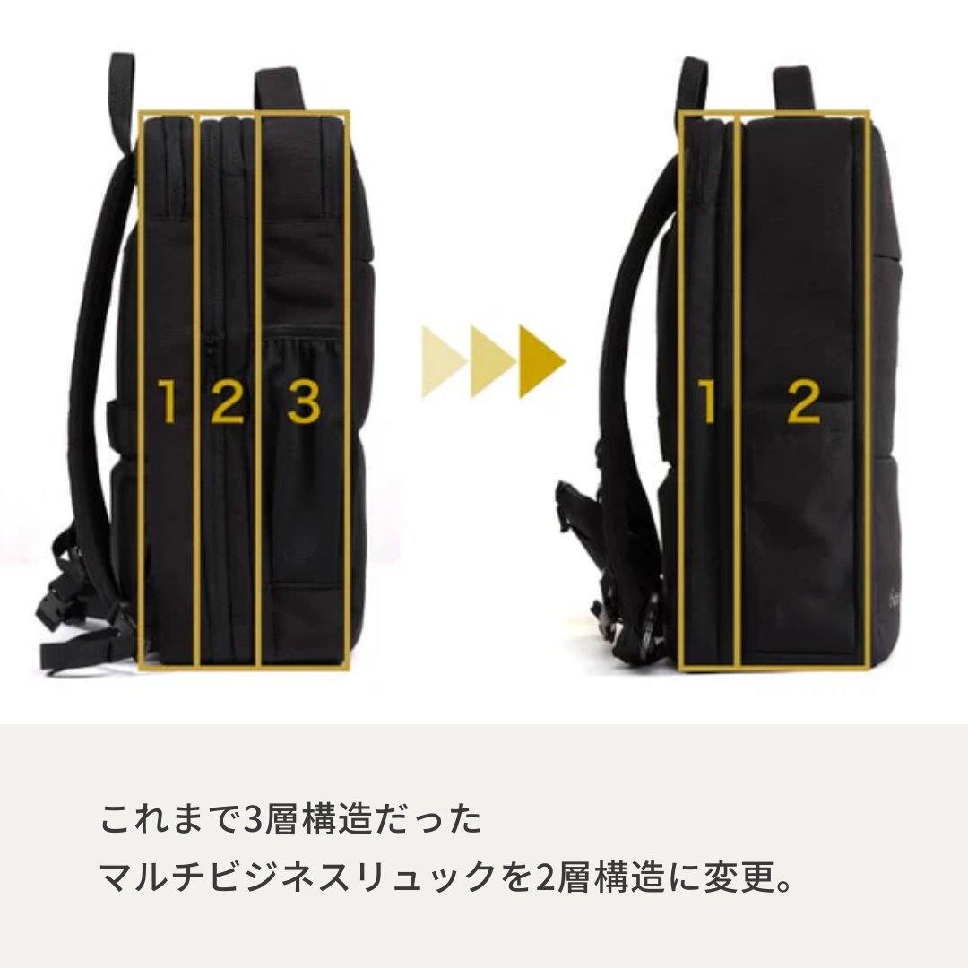 Evoon_Japan's tweet image. 2層構造に変更したことで、大きめのお弁当箱も収納できるようになりました。