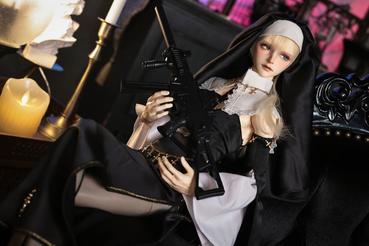 明日締切】DOLK×I.O.S ドル沼CHの動画レビューに登場した、シスター