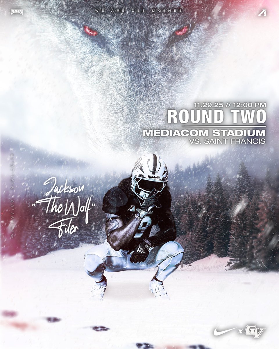 𝙍𝙤𝙪𝙣𝙙 𝙏𝙬𝙤‼️

🆚 | University of Saint Francis
📍 | Des Moines, IA
🏟️ | Mediacom Stadium
⏰ | 12:00 PM
🎟️ | ow.ly/YFYp50XzsKi
📊 | ow.ly/F88N50XzsKh
📺 | ow.ly/InFn50XzsKg

#WEAREDSM | #TheRightWayToPlay