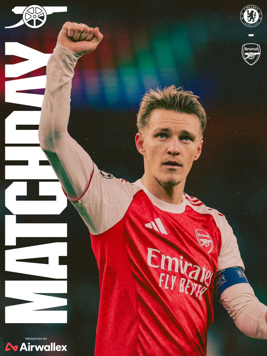 첼시 vs 아스널 매치데이 그래픽