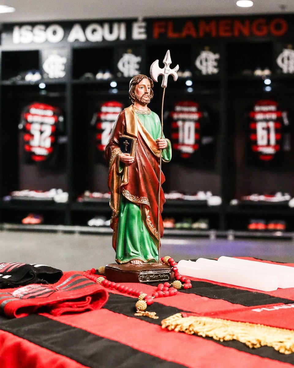 fla_infos's tweet image. São Judas Tadeu, Rogai por nós.

📸 Reprodução 

#PeloFlamengo #PelosNossos #PeloTetra