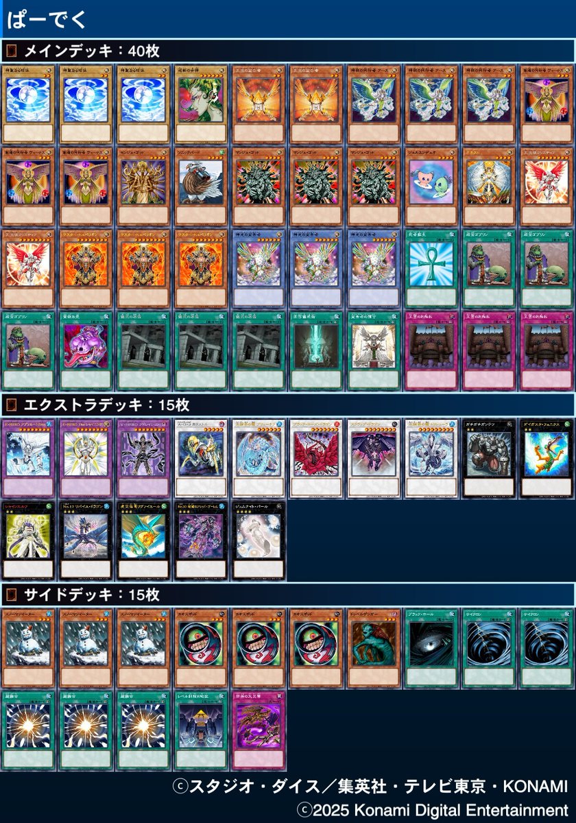 2025/11/29 遊戯王MDでるた杯 第39回2011年3月環境ゲートボール大会